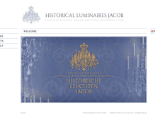 Tablet Screenshot of historische-leuchten-jacob.de